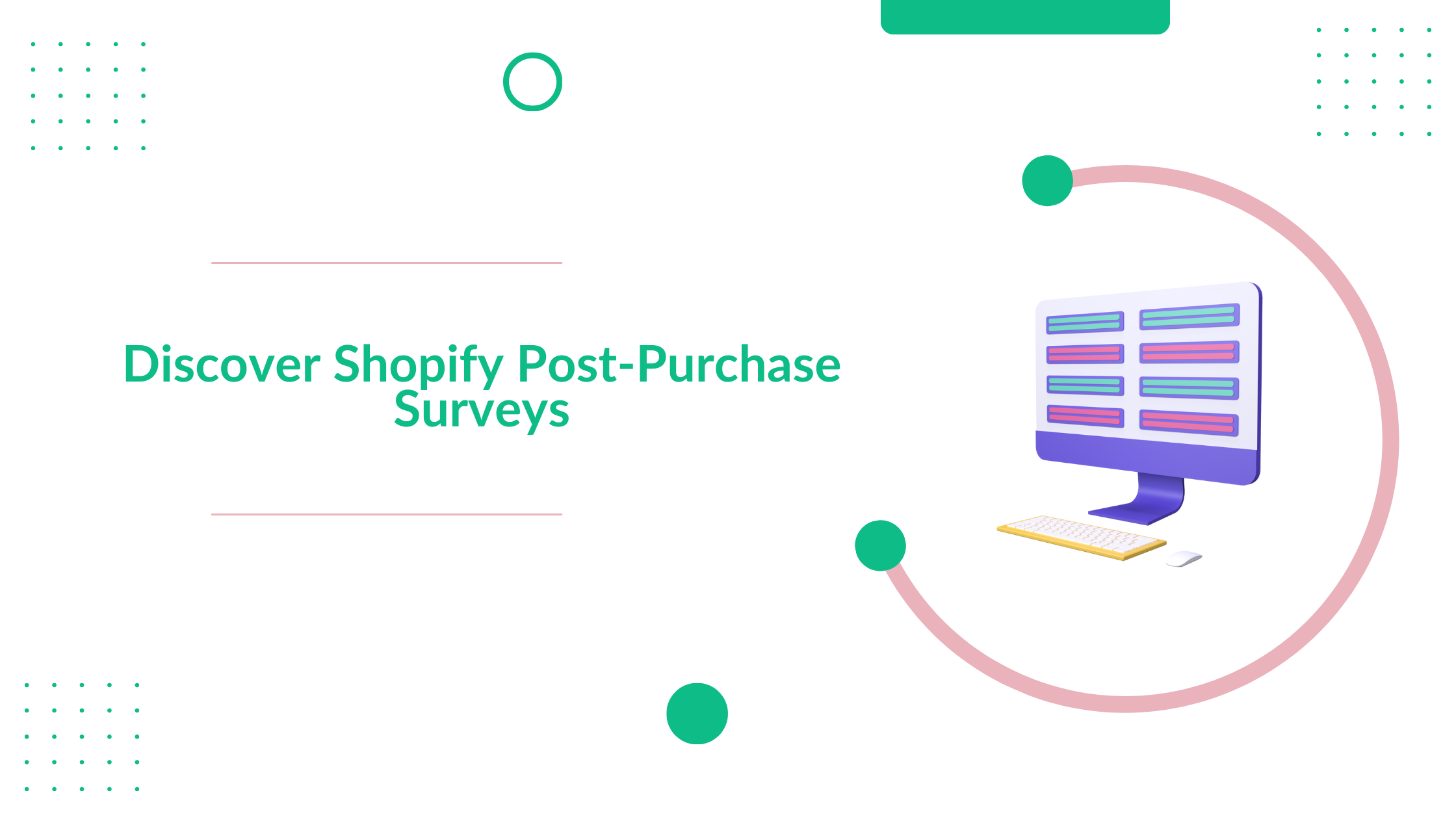 Discover Shopify Post Purchase Surveys